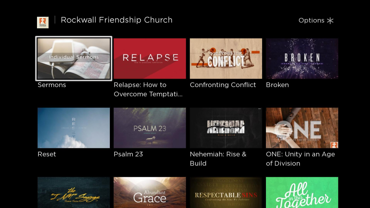 Rockwall Friendship Church | TV App | Roku Channel Store | Roku