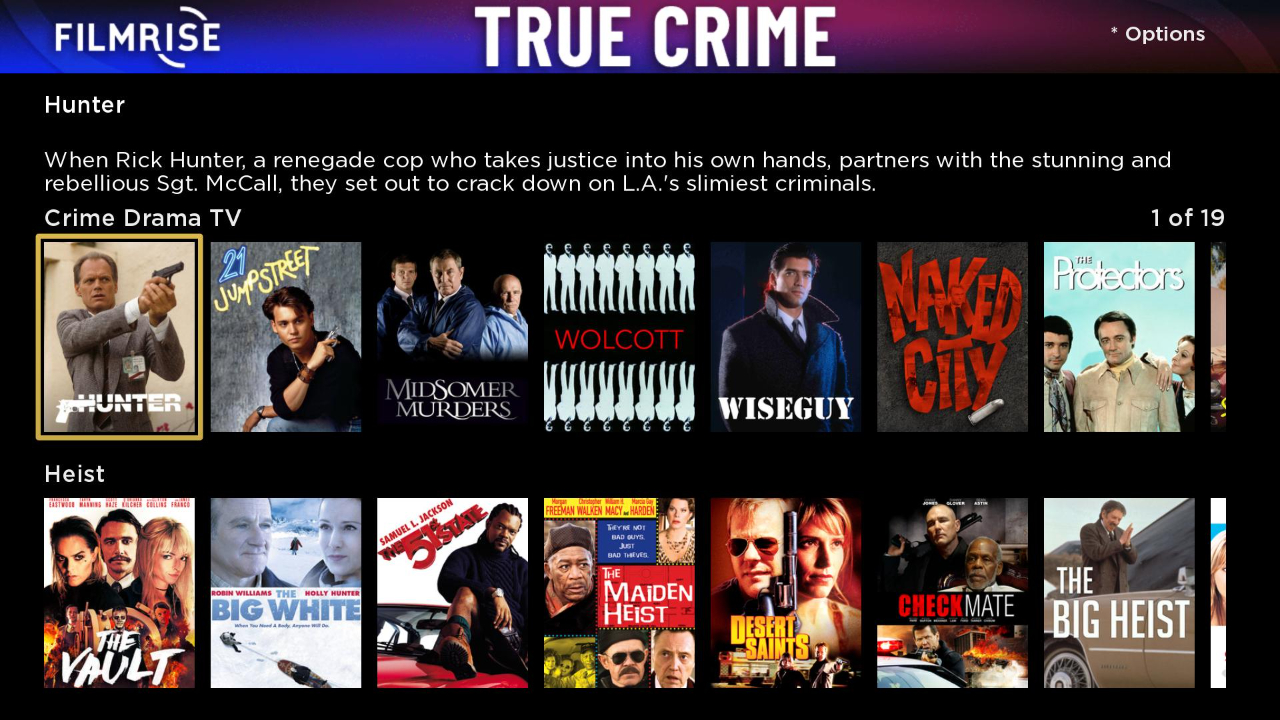 FilmRise True Crime TV App Roku Channel Store Roku
