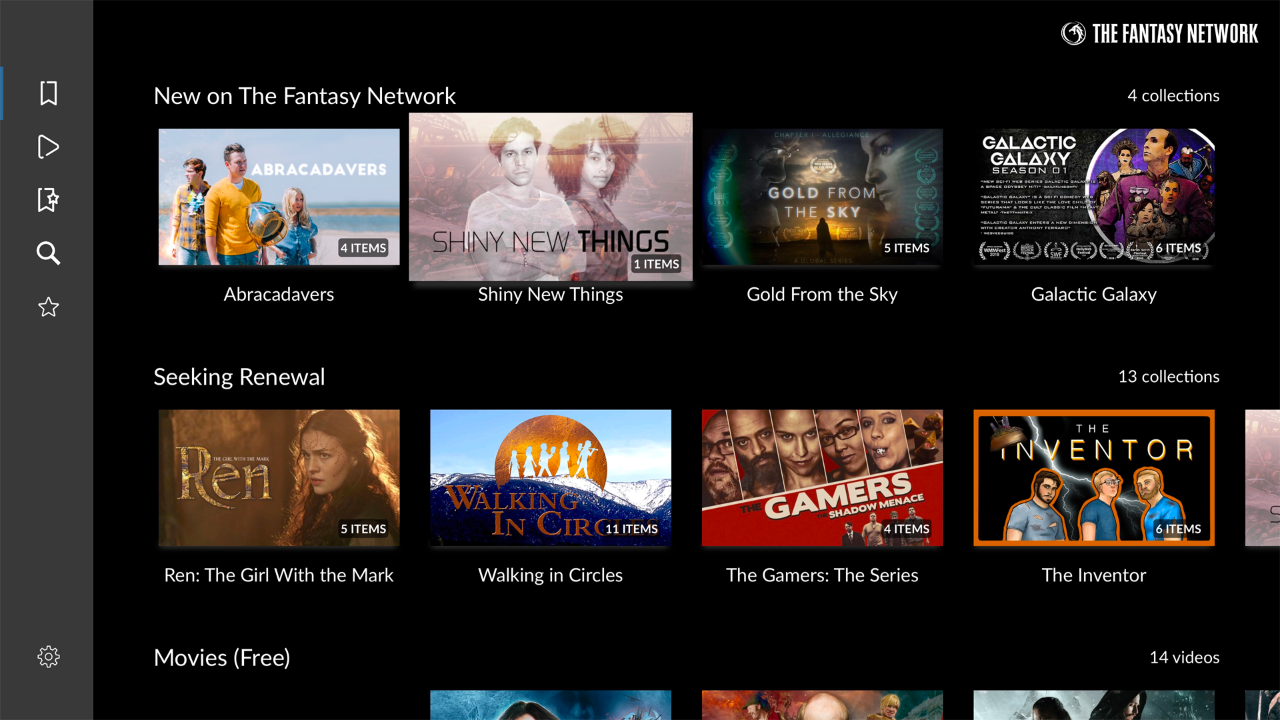 The Fantasy Network | TV App | Roku Channel Store | Roku