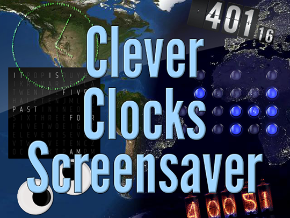 best clock screensaver
