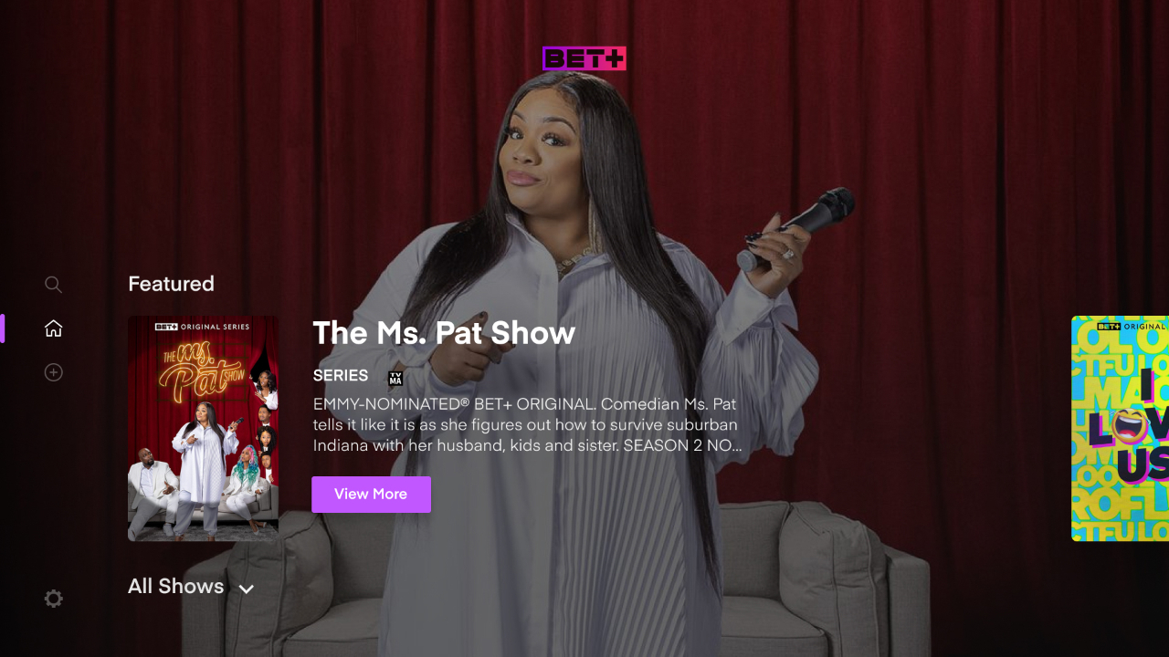 BET Plus | TV App | Roku Channel Store | Roku