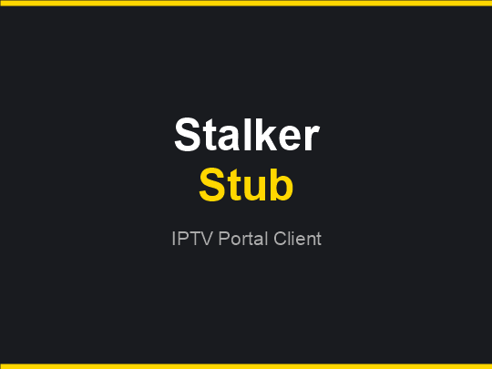 Stalker Portal IPTV — Roku Channel Store
