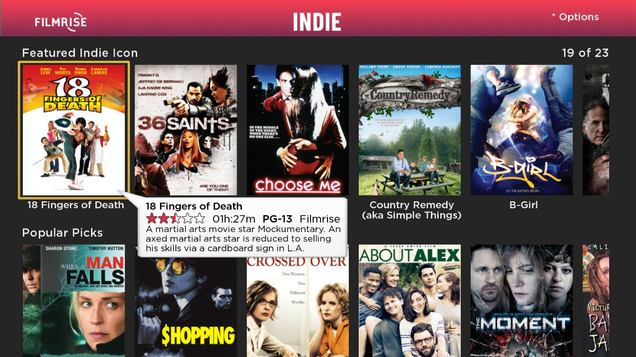 FilmRise Indie TV App Roku Channel Store Roku