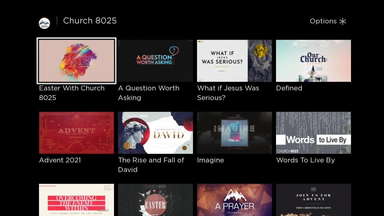 Church 8025 Tv App Roku Channel Store Roku