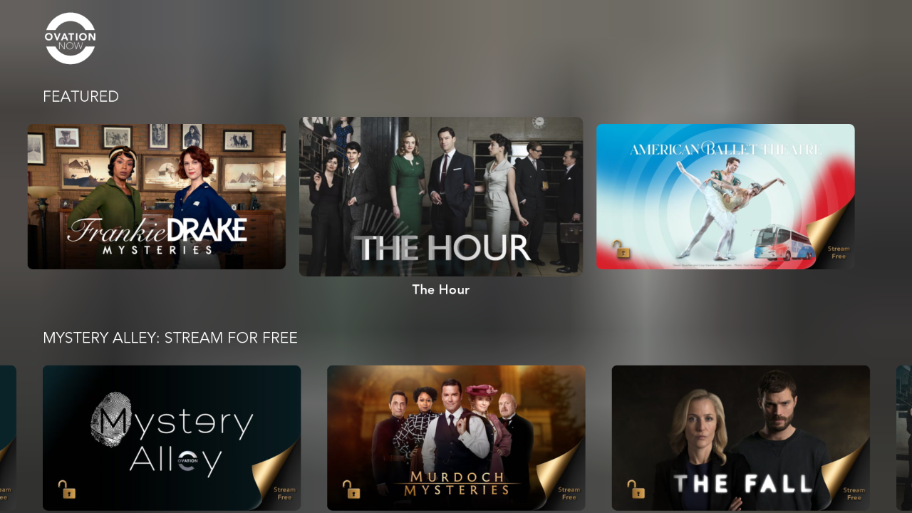 Ovation NOW TV App Roku Channel Store Roku