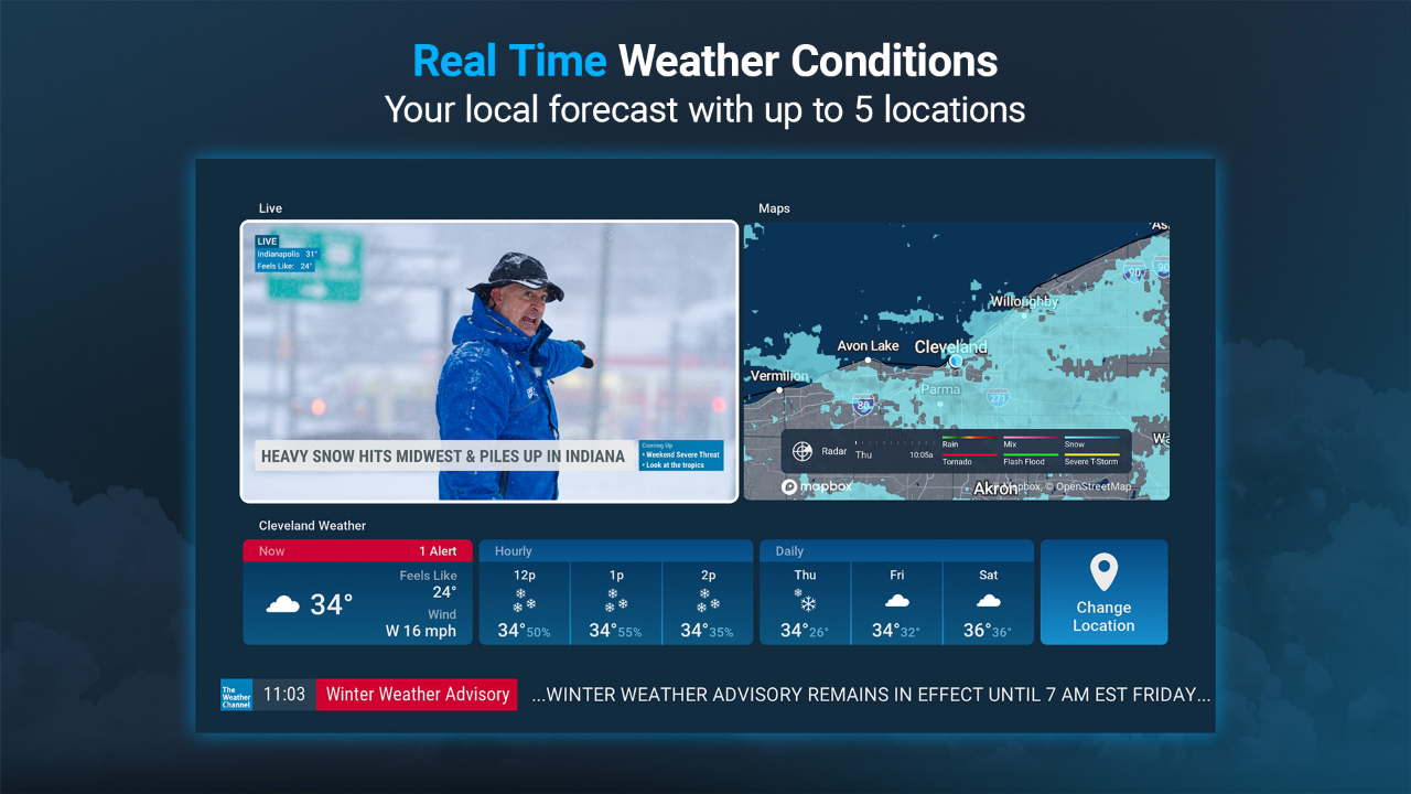 The Weather Channel TV App Roku Channel Store Roku