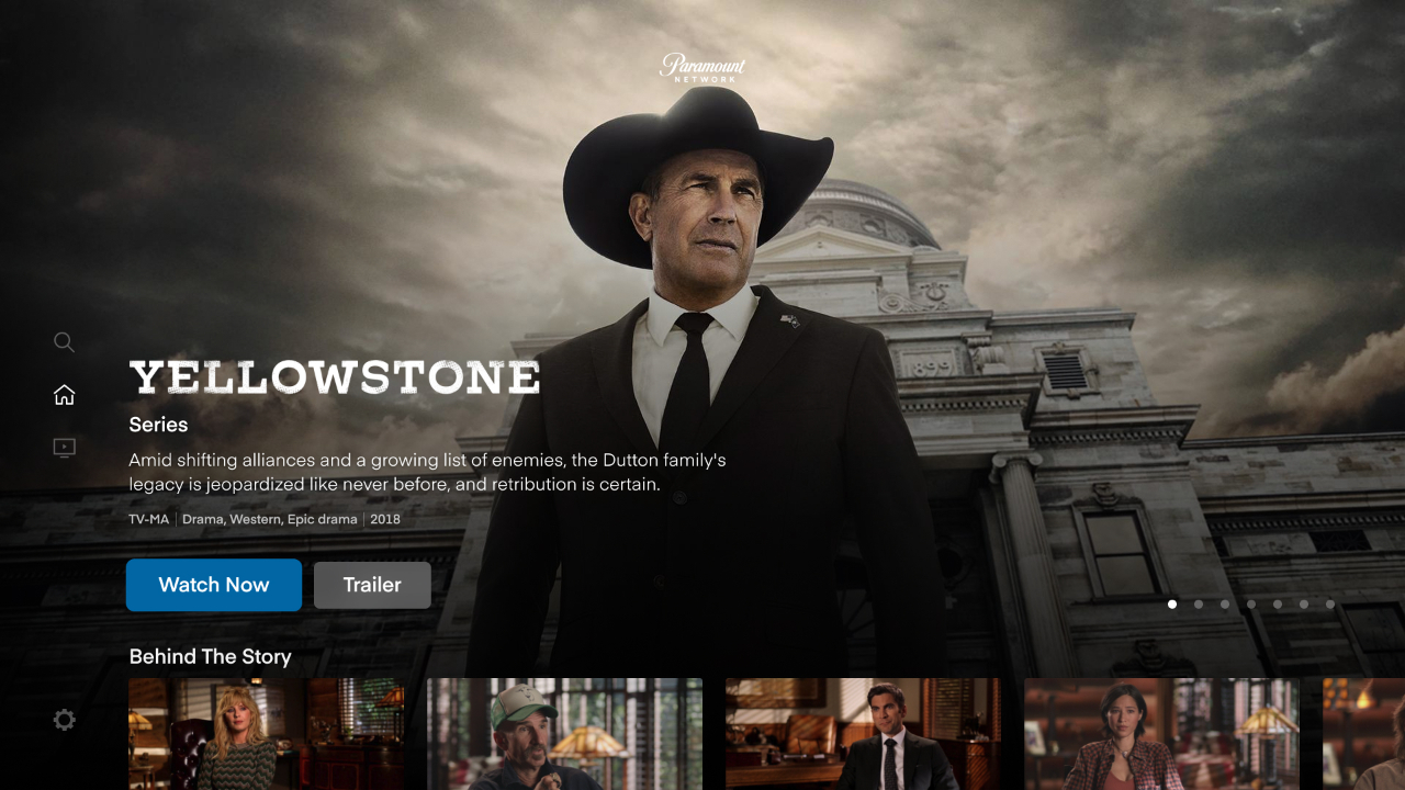 Paramount Network TV App Roku Channel Store Roku