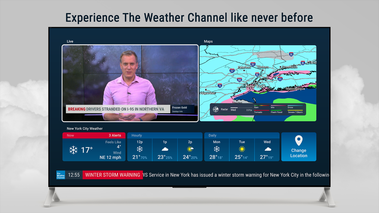 download the weather channel tv app