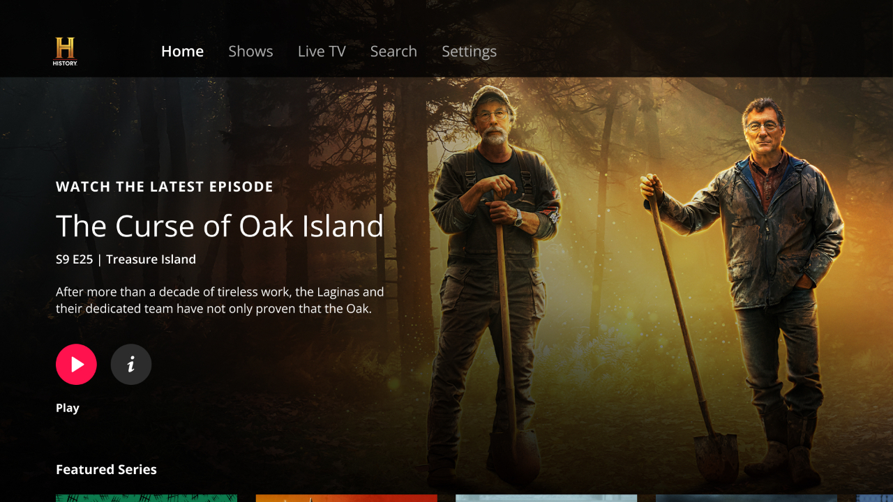 HISTORY TV App Roku Channel Store Roku