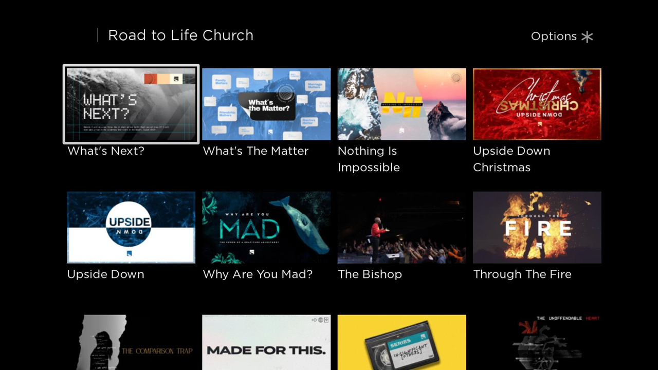 Road to Life Church | TV App | Roku Channel Store | Roku