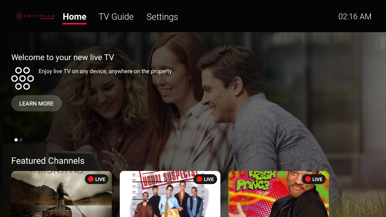 DISH OnStream TV App Roku Channel Store Roku