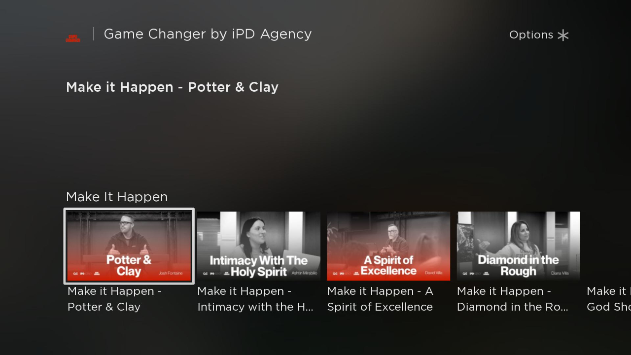 Game Changer by iPD Agency TV App Roku Channel Store Roku