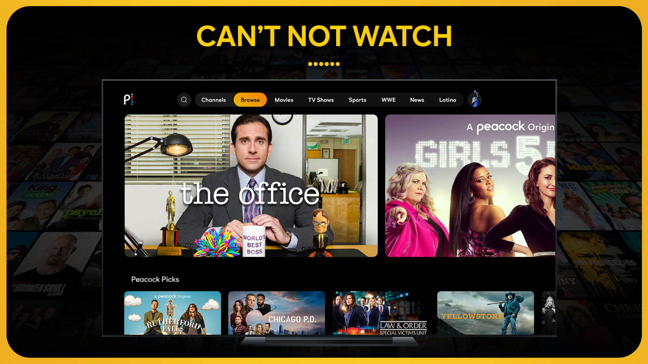 Peacock TV TV App Roku Channel Store Roku