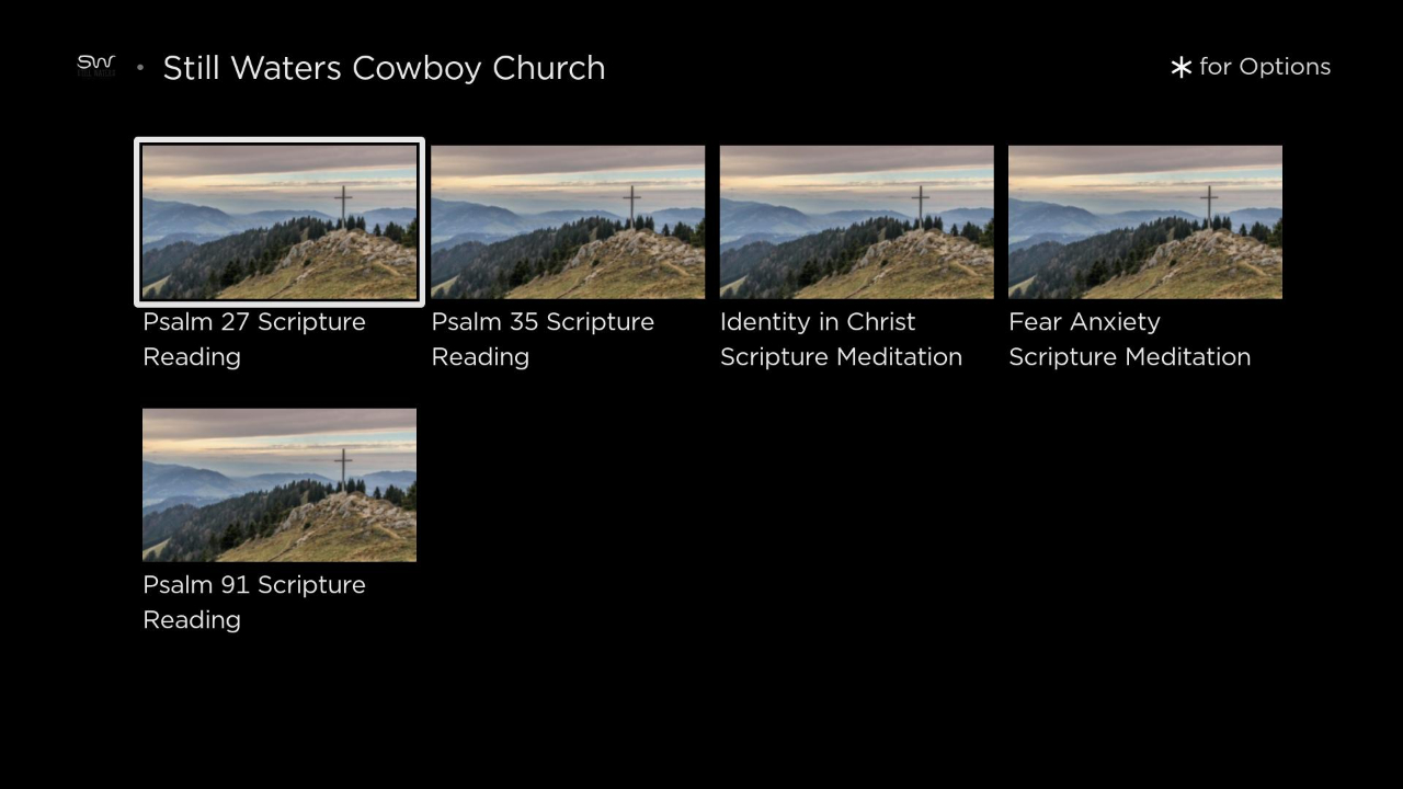 Cowboy Roku Still Waters Cowboy Church | TV App | Roku Channel Store | Roku