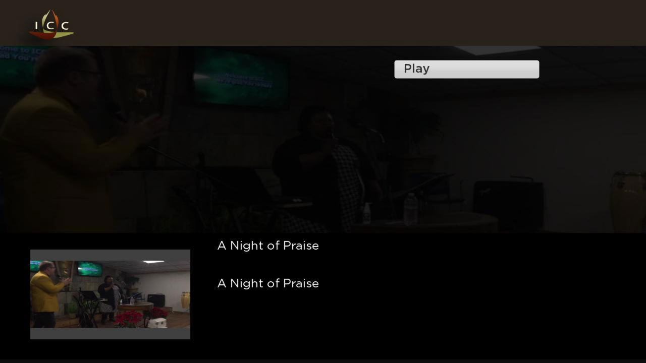 Immanuel Christian Center TV App Roku Channel Store Roku