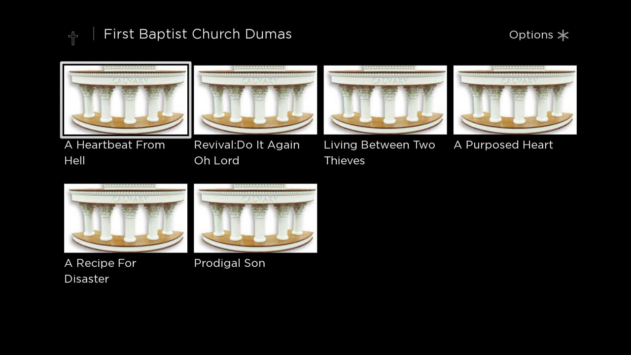 First Baptist Church Dumas TV App Roku Channel Store Roku