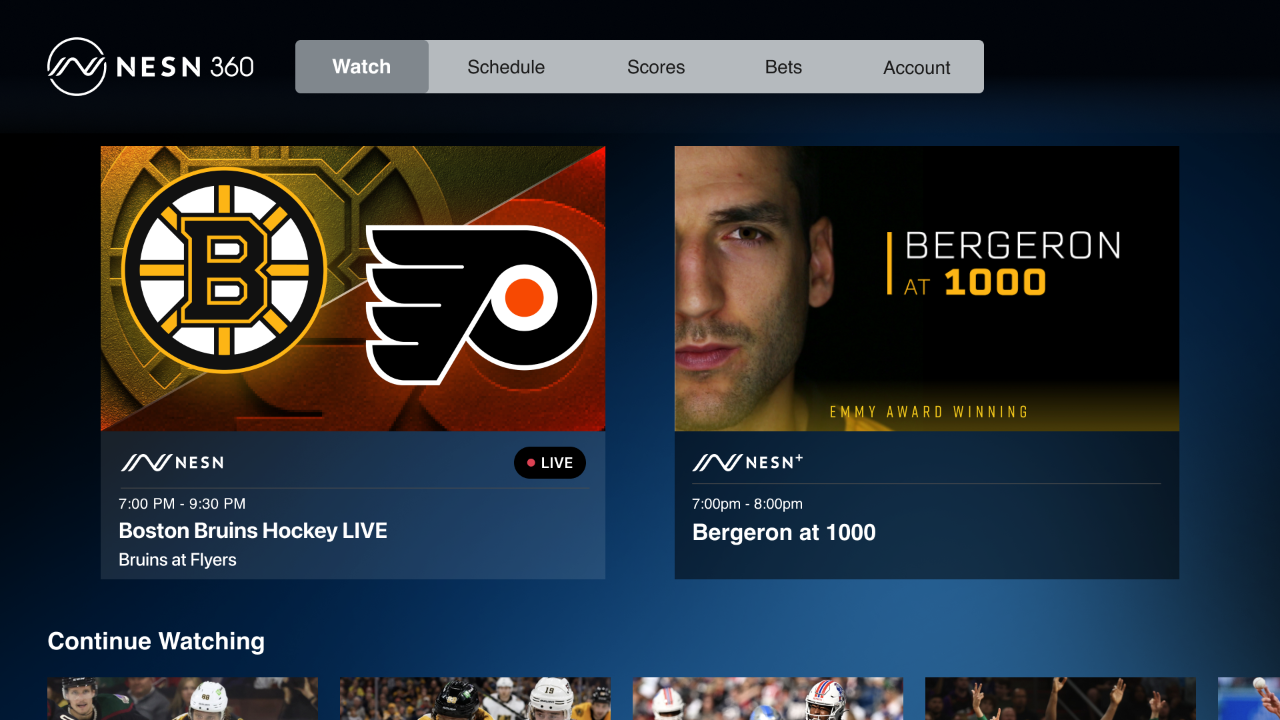 NESN 360 TV App Roku Channel Store Roku