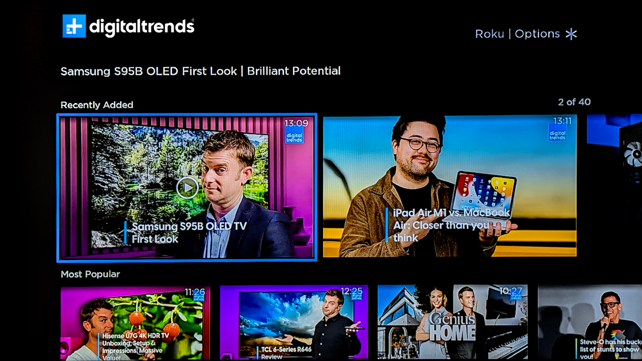 Digital Trends TV App Roku Channel Store Roku