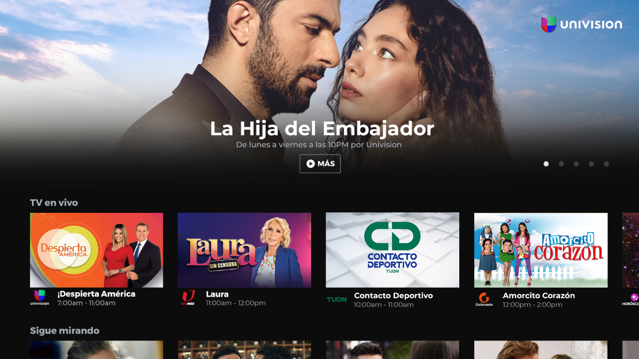 Univision TV App Roku Channel Store Roku