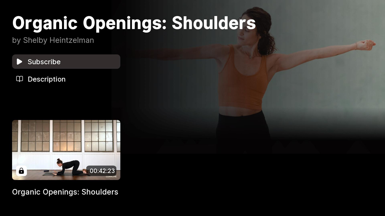 Commune Yoga TV App Roku Channel Store Roku