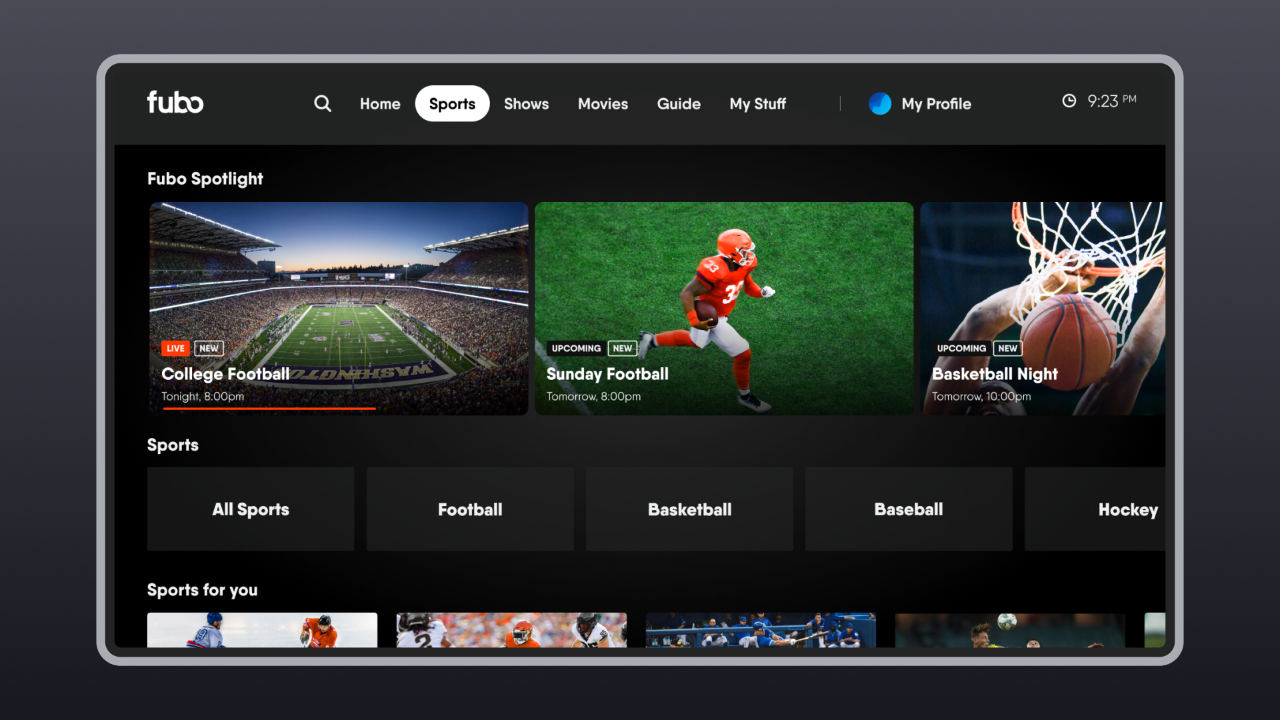 Fubo Watch Live TV and Sports Roku App Roku App Rating Pixalate