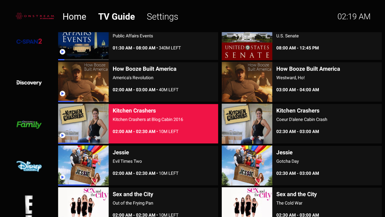 DISH OnStream TV App Roku Channel Store Roku