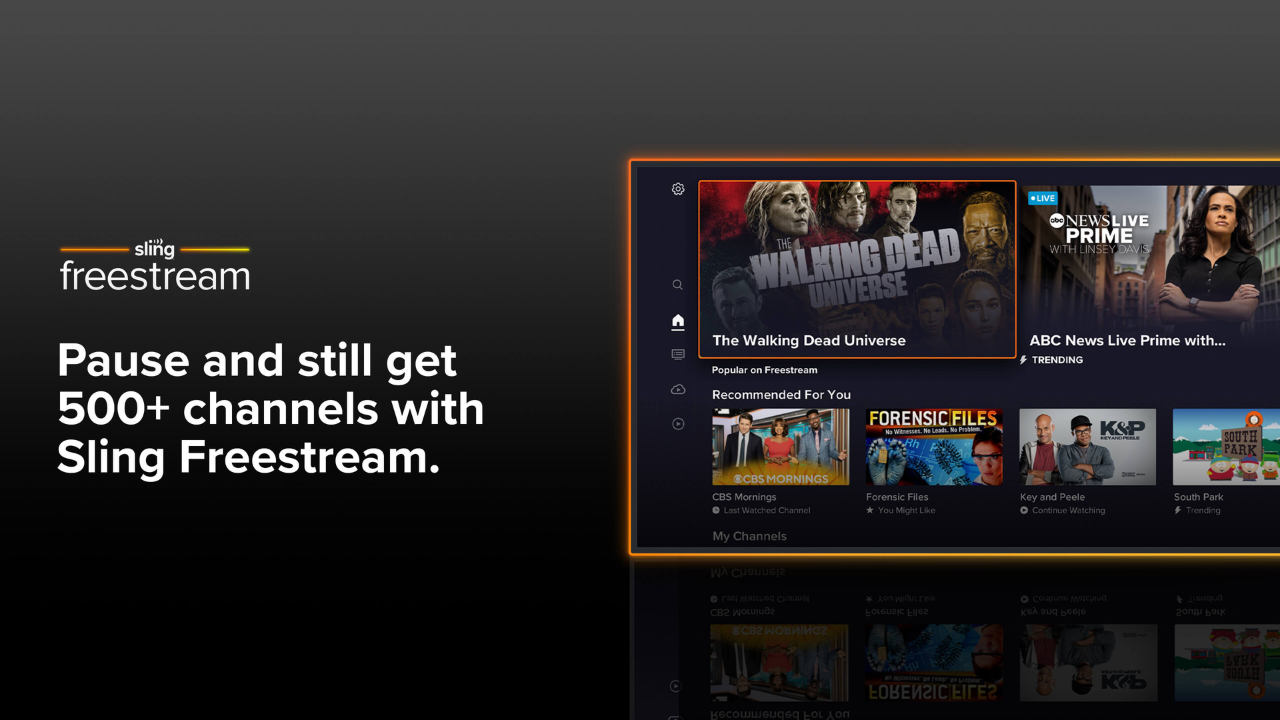 Sling TV - Live Sports, News, Shows + Freestream | TV App | Roku