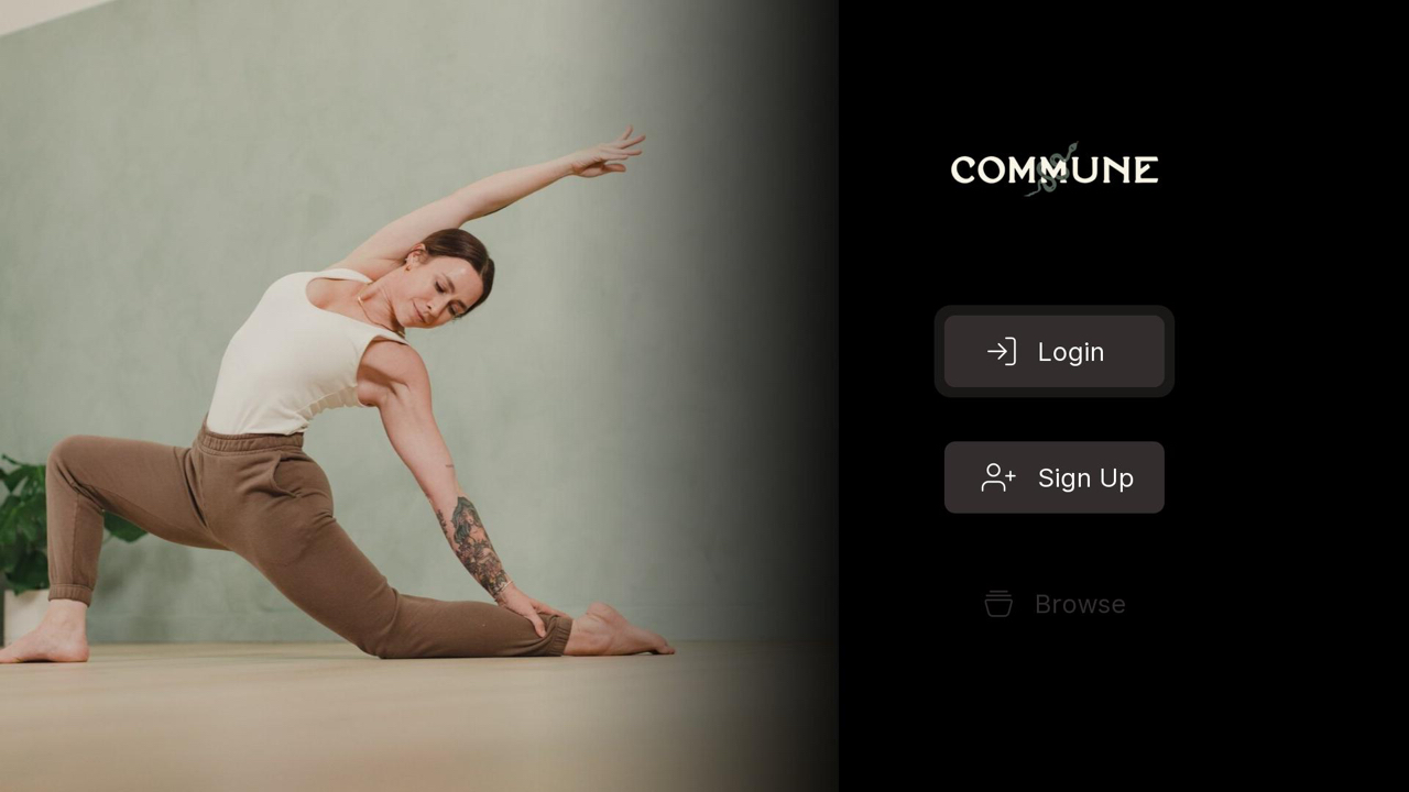 Commune Yoga TV App Roku Channel Store Roku
