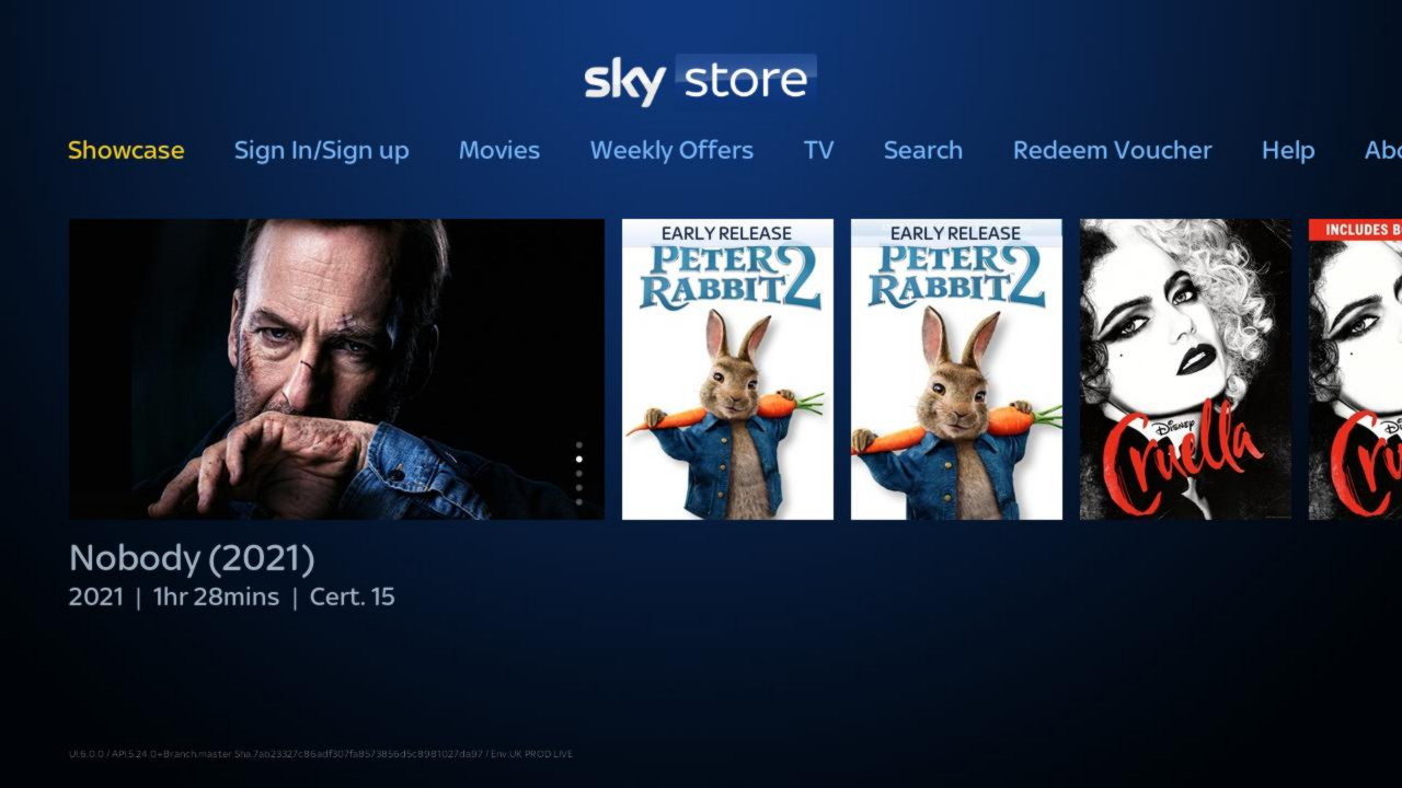 Sky Store TV app Roku Channel Store Roku