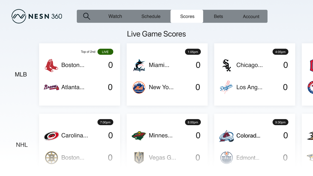 NESN 360 TV App Roku Channel Store Roku