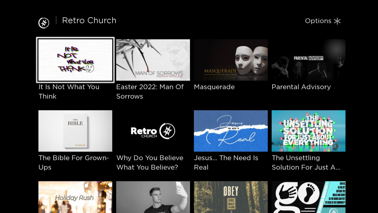 Retro Church | TV App | Roku Channel Store | Roku