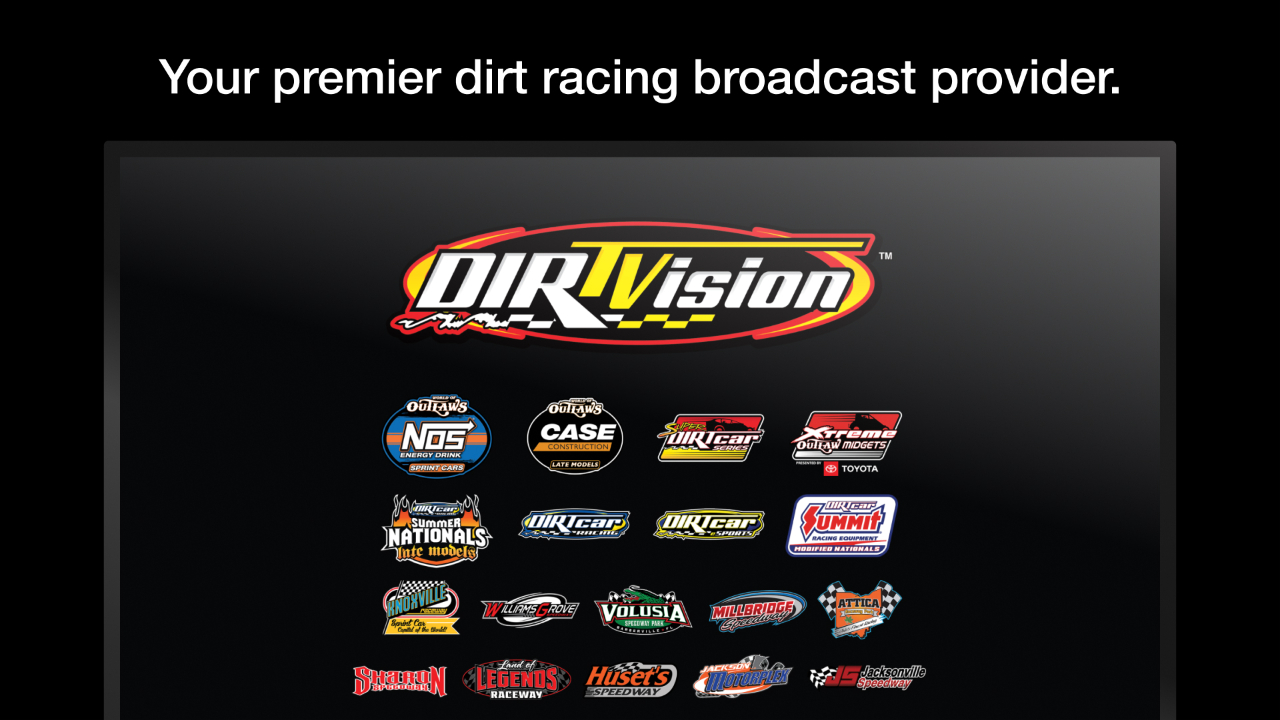 DIRTVision TV App Roku Channel Store Roku