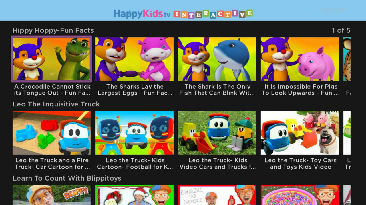 HappyKids.tv Interactive | TV App | Roku Channel Store | Roku