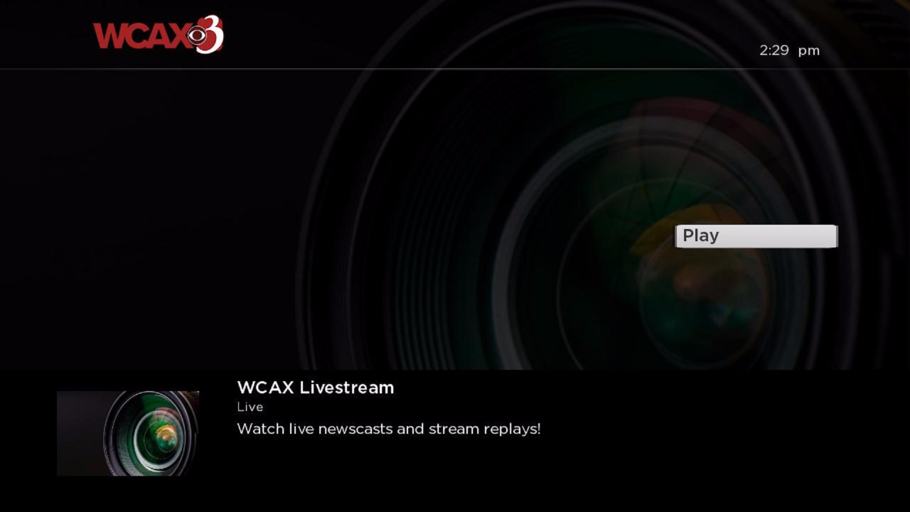 WCAX Channel 3: VT-NY-NH News | TV App | Roku Channel Store | Roku