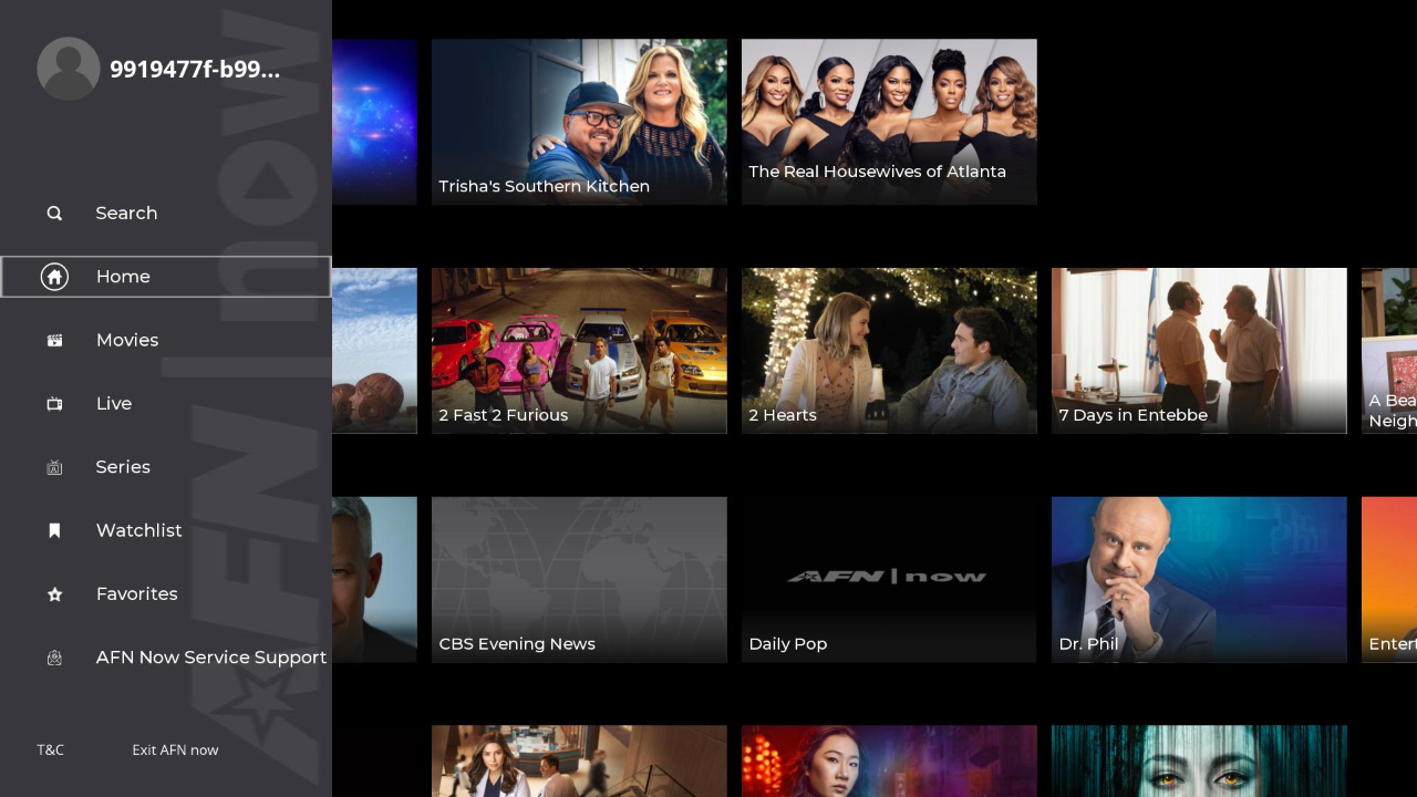 AFN Now TV App Roku Channel Store Roku