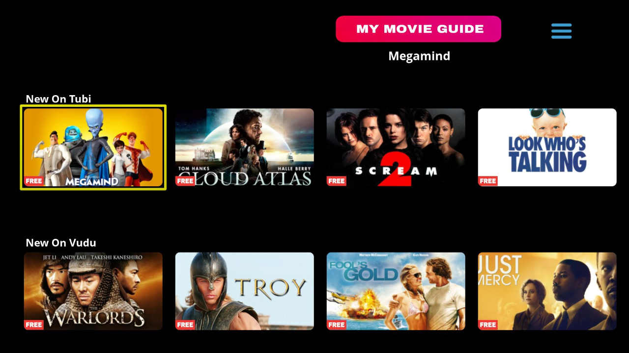 Movie Guide Find Free Movies TV App Roku Channel Store Roku