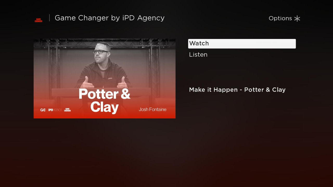 Game Changer by iPD Agency TV App Roku Channel Store Roku