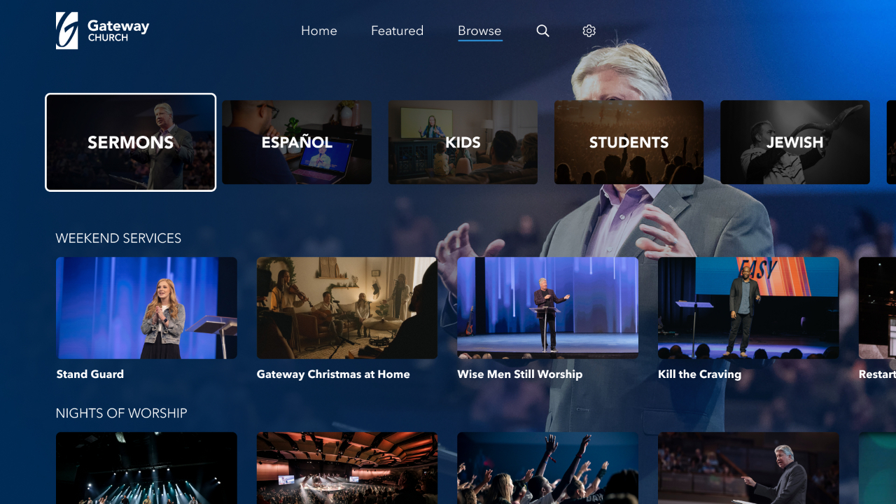 Gateway Church | TV App | Roku Channel Store | Roku