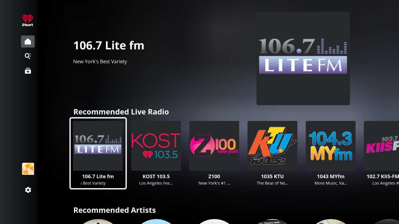 iHeartRadio | TV App | Roku Channel Store | Roku