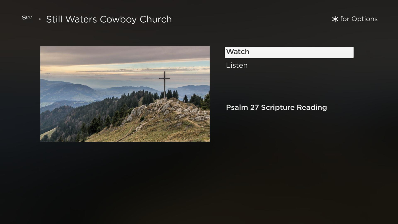 Cowboy Roku Still Waters Cowboy Church | TV App | Roku Channel Store | Roku