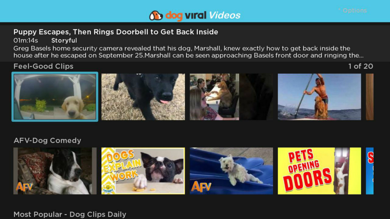 Dog Viral Videos Roku Channel Store Roku