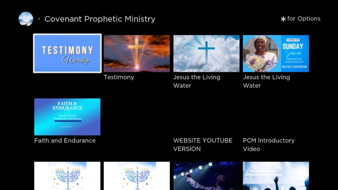 Covenant Prophetic Ministry | TV App | Roku Channel Store | Roku