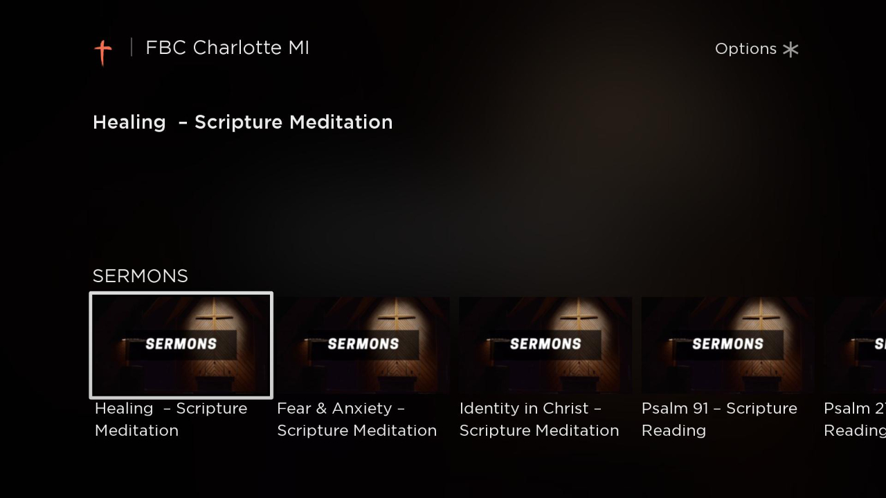 FBC Charlotte MI TV App Roku Channel Store Roku