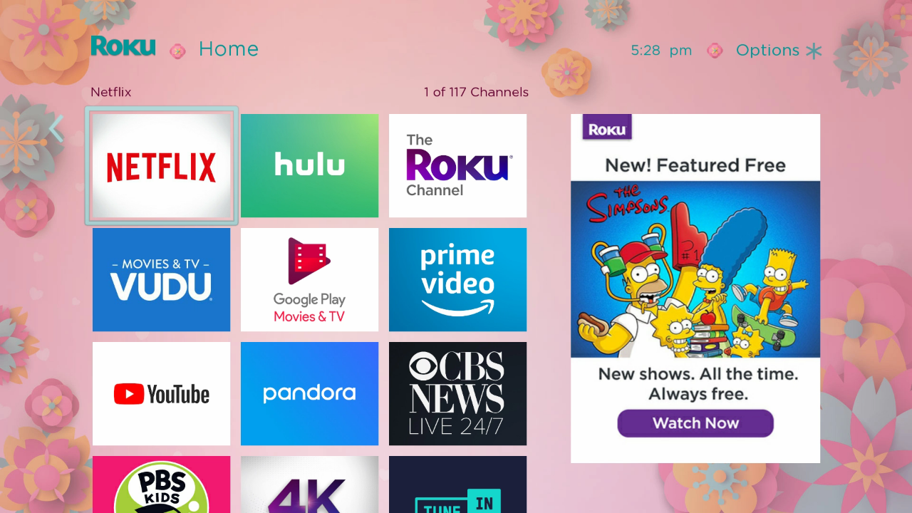 Paper Flowers TV App Roku Channel Store Roku