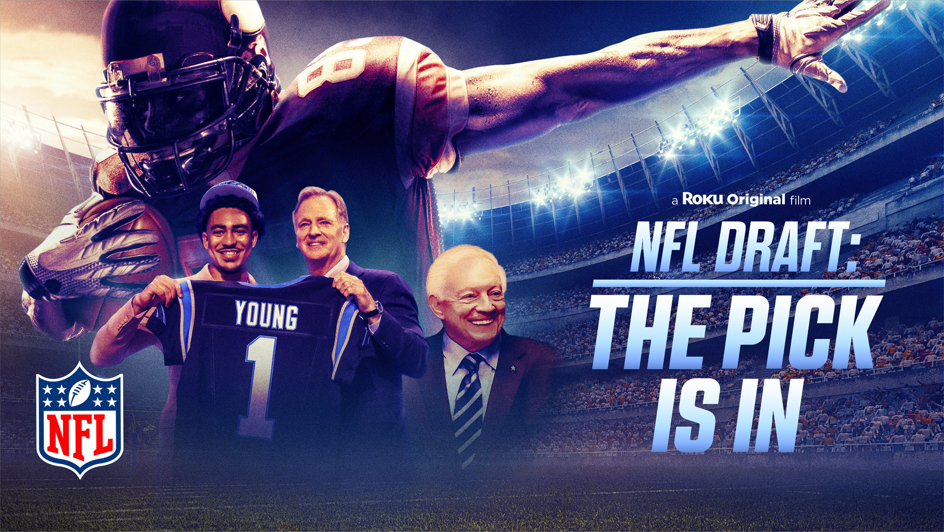 NFL Draft The Pick Is In” Scores with the #1 Roku Original Documentary Premiere Roku