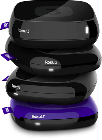 Roku 3, Roku 2, Roku 1, and Roku LT