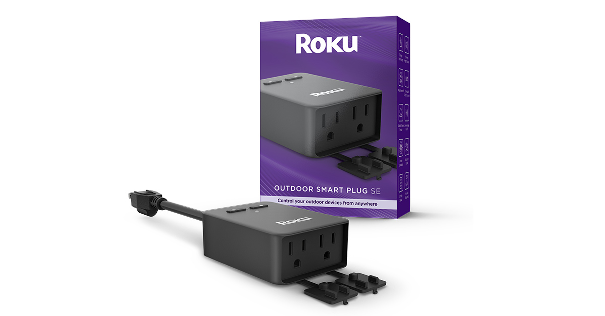 Roku Indoor Smart Plug SE 2 Pack (PS1000P2R)