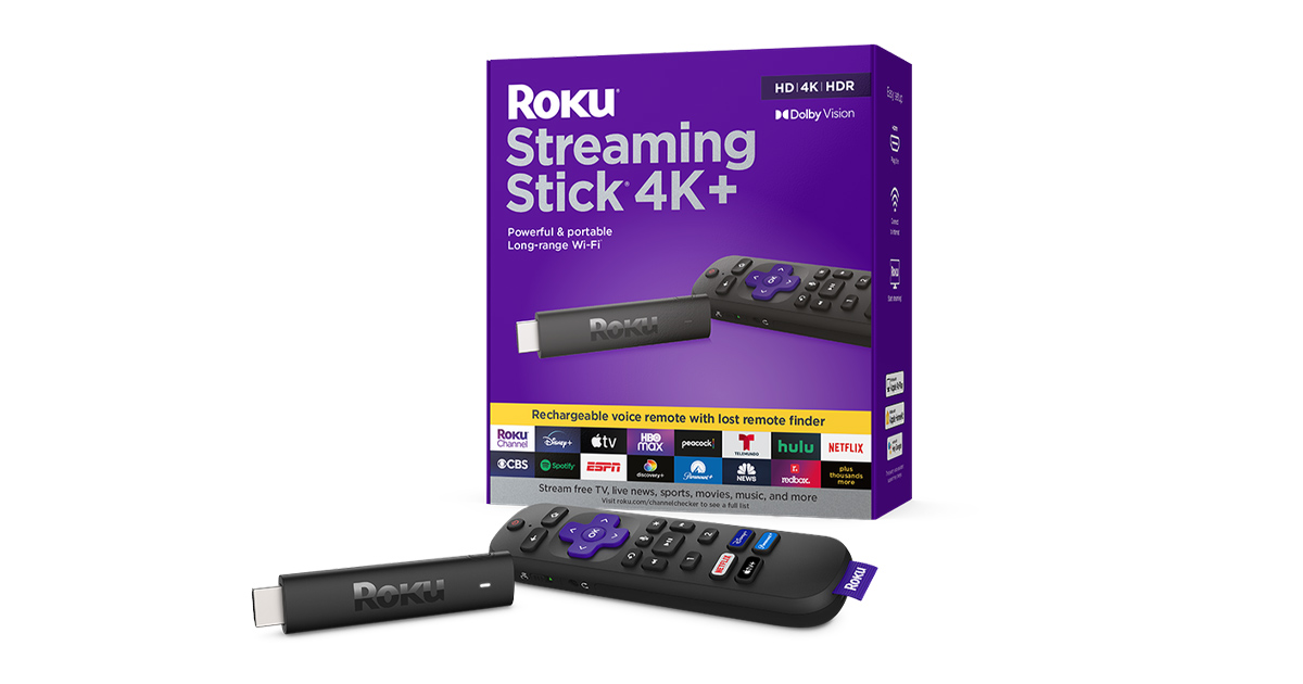 Roku Streaming Stick 4K Powerful Portable HD 4K 58 OFF