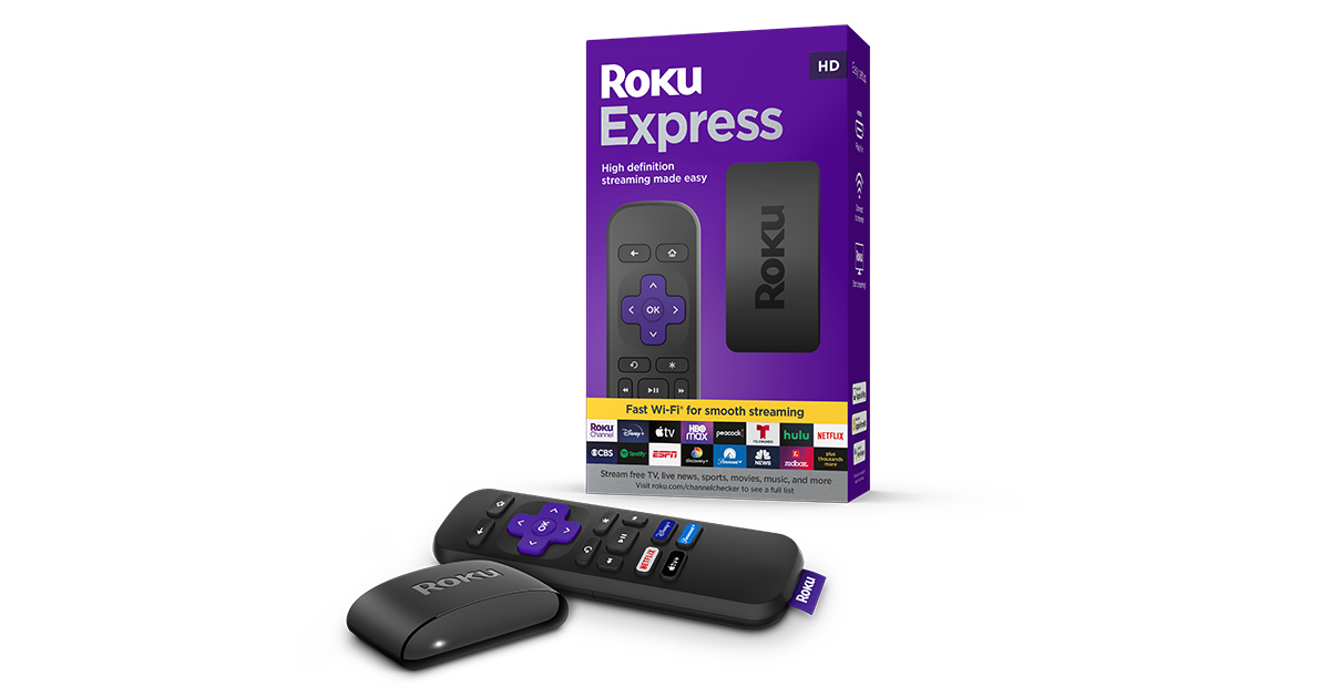Express | HD Streaming Device TV. Low Cost. | Roku