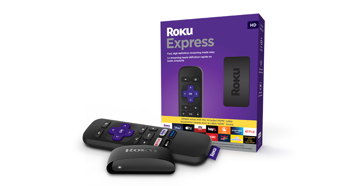 Roku Express | HD Streaming Media Device | Roku Canada